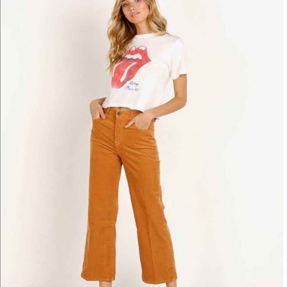 J Brand High Rise Joan Crop Corduroy Jeans